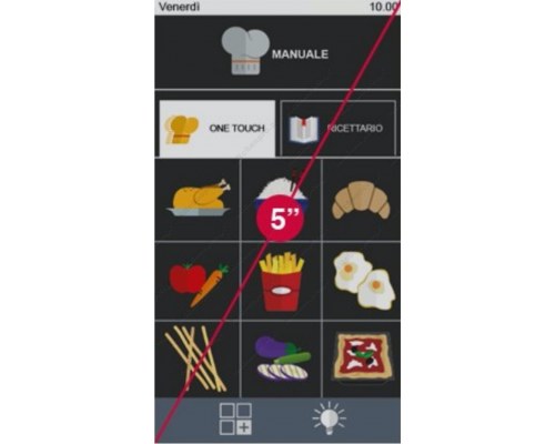 Προγραμματιζόμενος Ηλεκτρικός Φούρνος Ατμού Αέρα (Combi Steamer) 6GN 1/1 Mini Touch ΚΜ061W KORE, GIORIK Ιταλίας