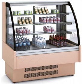 Επαγγελματικό Ψυγείο Βιτρίνα Συντήρησης Snack - Γλυκών - Σάντουιτς 130 x 73 εκ. VSSA-6-13-C CORECO Ισπανίας