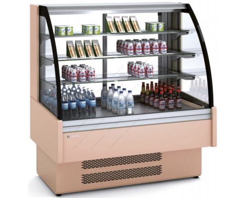 Επαγγελματικό Ψυγείο Βιτρίνα Συντήρησης Snack - Γλυκών - Σάντουιτς 130 x 73 εκ. VSSA-6-13-C CORECO Ισπανίας