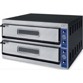 Φούρνος Πίτσας Ηλεκτρικός 18 Πίτσες Ø32 εκ. E-START 9+9 GGF Ιταλίας