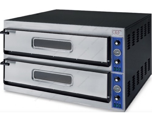 Electric Pizza Oven 18 Pizzas Ø32 cm E-START 9+9 GGF Italy