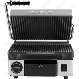 Επαγγελματική Τοστιέρα Μονή  Ραβδωτή Πάνω-Κάτω 32 x 38 εκ. 16000 MILAN TOAST Ιταλίας