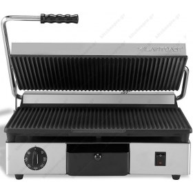 Επαγγελματική Τοστιέρα Ραβδωτή Πάνω-Κάτω 46 x 38 εκ. 16030 MILAN TOAST Ιταλίας