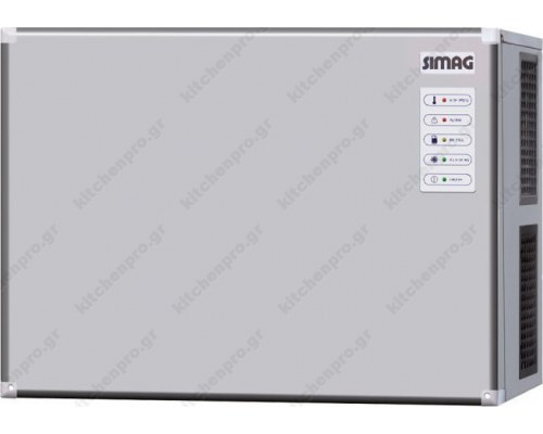 Μηχανή παγοκύβων 220Kg καθέτου στοιχείου SVD203 SIMAG Ιταλίας