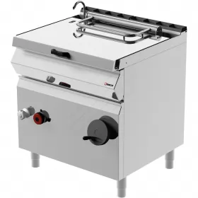 Gas Bratt Pan 50 Lt BRG72MD INOX DESCO Italy