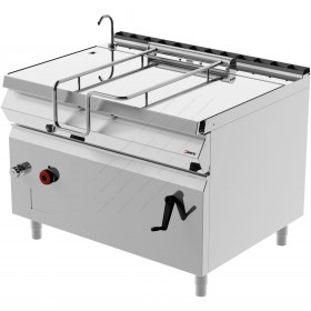 Ανατρεπόμενο Τηγάνι Aερίου 120 Λίτρων INOX BRG93MD DESCO Ιταλίας