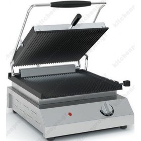 Επαγγελματική Τοστιέρα Μονή 39 x 49 εκ. Ραβδωτή ή Λεία ECO Τ307 TZETHAN Ελλάδος