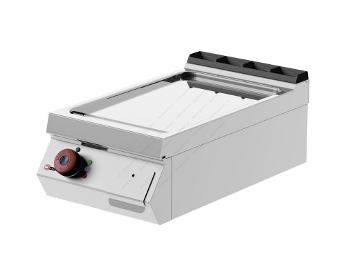 Λείο Πλατό Ψησίματος Χρωμίου Αερίου 40x70 εκ. FTG71TC DESCO Ιταλίας