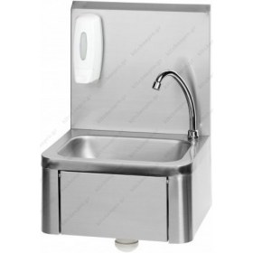 Λαντζάκι Επιτοίχιο Γονατοκίνητο με Διανεμητή Σαπουνιού KWMS02CE RNT Ελλάδος 