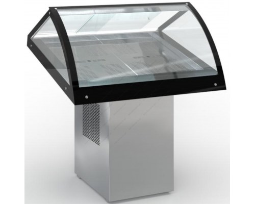 Επαγγελματικό Ψυγείο Βιτρίνα Προβολής Ψαριών 102x92 εκ. PSAR102 DOBROS INOX Eλλάδος