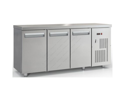 Refrigerated Counter - Freezer 175 x 70 cm 3 Doors GN 1/1 PSMK17570 INOX DOBROS Greece