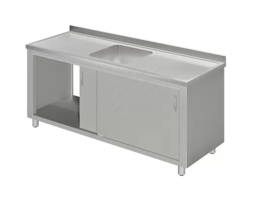 Single Sink Cupboard Unit 120 cm 1 Bowl on the left or Right side