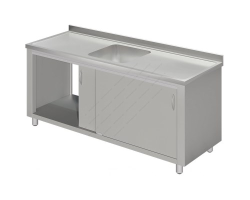 Sink Cupboard Unit 200 cm with 1 Bowl on the left or Right side