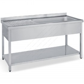 Λάντζα Σκευών 160 εκ. με Λεκάνη 96 x 51 εκ. LA96-160