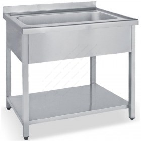 Λάντζα Σκευών 120 εκ. με Λεκάνη 96 x 51 εκ. LA96-120