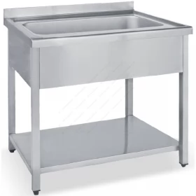 Λάντζα Σκευών 120 εκ. με Λεκάνη 96 x 51 εκ. LA96-120