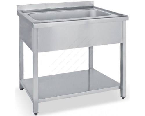 Λάντζα Σκευών 120 εκ. με Λεκάνη 96 x 51 εκ. LA96-120