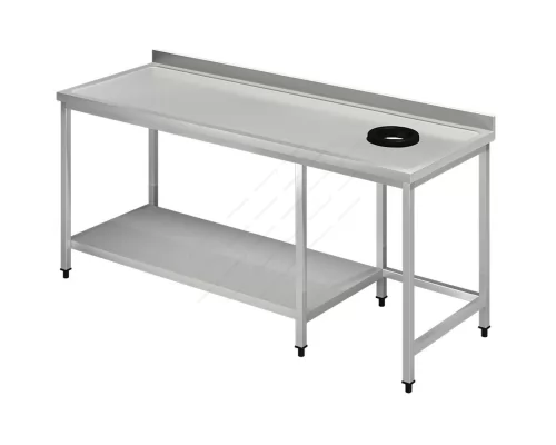 Stainless Steel Sorting Table 240 cm