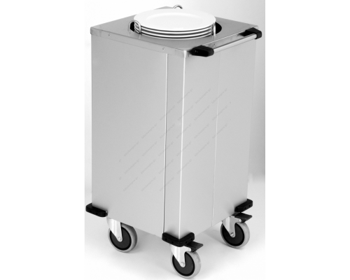 Tροχήλατο Ανοξείδωτο Dispenser Πιάτων 24-32 εκ.