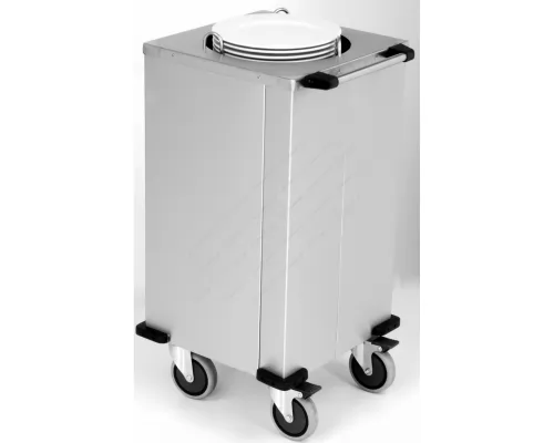 Tροχήλατο Ανοξείδωτο Dispenser Πιάτων 18-26 εκ.