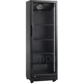 Επαγγελματικό Ψυγείο Βιτρίνα Αναψυκτικών Μαύρο 53,8 εκ. Πλάτος x 157,5 εκ. Ύψος SD 181 B