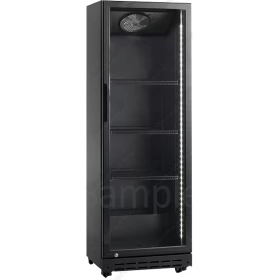 Επαγγελματικό Ψυγείο Βιτρίνα Αναψυκτικών Μαύρο 53,8 εκ. Πλάτος x 157,5 εκ. Ύψος SD 181 B