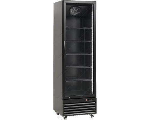 Επαγγελματικό Ψυγείο Βιτρίνα Αναψυκτικών Μαύρο 60,6 εκ. Πλάτος x 202 εκ. Ύψος TC108B THINKCOOL
