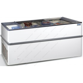 Επαγγελματικός Καταψύκτης με Συρόμενα Κρύσταλλα 155 εκ. CRYSTAL Ελλάδος