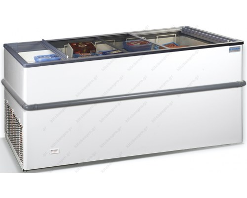 Επαγγελματικός Καταψύκτης με Συρόμενα Κρύσταλλα 155 εκ. CRYSTALLITE 15 CRYSTAL Ελλάδος