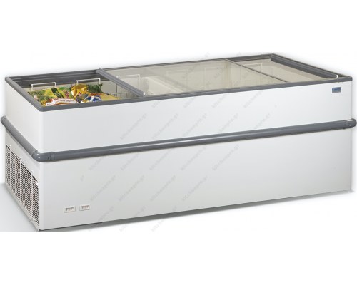 Sliding Glass Door Freezer 200 cm CRYSTALLITE 20 CRYSTAL Greece