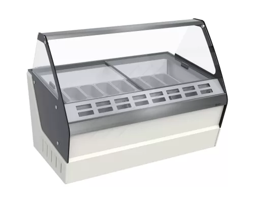 Βιτρίνα Παγωτού 16 Λεκανάκια Optimus 16 CRYSTAL Ελλάδος