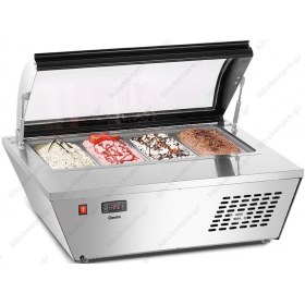 Επιτραπέζια Βιτρίνα για 4 Λεκανάκια Παγωτού 700228 BARTSCHER Γερμανίας