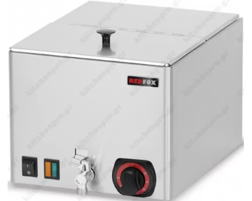 Hot Dog Steamer & Warmer WEV 12 with Drain Tap RM GASTRO Czech Republic