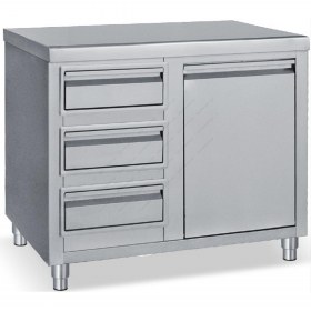 Ερμάριο με 3 Συρτάρια & Αμπάρι