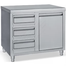 Ερμάριο με 3 Συρτάρια & Αμπάρι