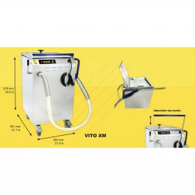 Μηχάνημα Φιλτραρίσματος Λαδιού Φριτέζας έως 75 lt VITO XM, VITO Γερμανίας