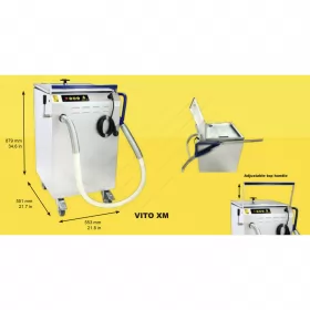 Oil Filtration System for Fryer up to 75 lt VITO XM, VITO Germany