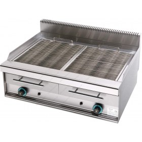 Επαγγελματικό Grill (Γκριλίερα) Αερίου Διπλό 87 x 90 εκ.WG2S9 SERGAS