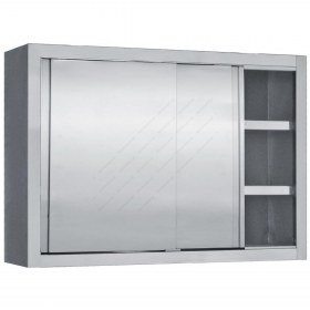 Ερμάριο Τοίχου 140 εκ. με Inox Πόρτες Ενισχυμένες χωρίς Οδηγούς kitchen Pro