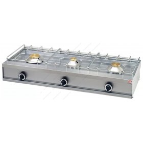 Επιτραπέζια Τριπλή Εστία Αερίου GL 350 PANARITIS Ελλάδος