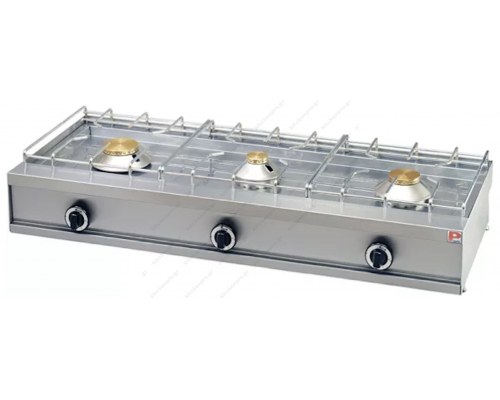 Επιτραπέζια Τριπλή Εστία Αερίου GL 350 PANARITIS Ελλάδος