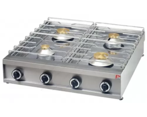 Επιτραπέζια Τετραπλή Εστία Αερίου 80x70 εκ GL 470 PANARITIS Ελλάδος
