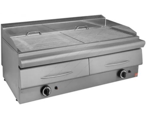 Επαγγελματικό Grill Αερίου-Νερού Διπλό 110 x 63 εκ. GS110 - GS255 PANARITIS Eλλάδος