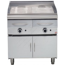 Επαγγελματικό Grill Αερίου-Nερού Διπλό 80 x 90 εκ. GS 290 2000 PANARITIS Eλλάδος