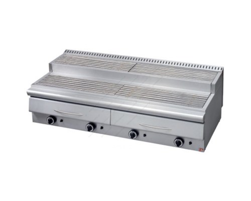 Επαγγελματικό Grill Αερίου-Νερού Σουβλακιέρα 120 x 63 εκ. GS 4120 - 60 PANARITIS Eλλάδος
