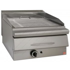 Επαγγελματικό Grill  Αερίου-Νερού Μονό 60 x 53 εκ. GS60 - GS155 PANARITIS Ελλάδος