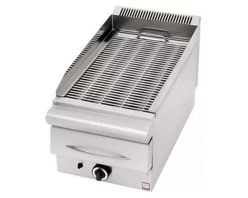 Επαγγελματικό Grill  Αερίου-Νερού  Μονό 40 x 70 εκ. GS170 2000 PANARITIS Ελλάδος