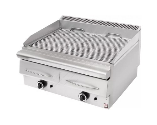 Επαγγελματικό Grill Αερίου-Nερού Διπλό 80 x 70 εκ. GS 270 2000 PANARITIS Eλλάδος