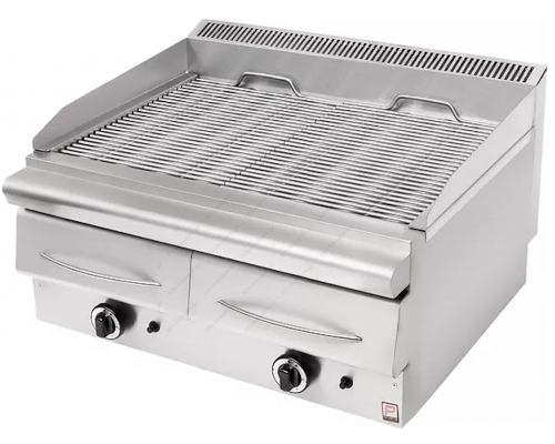 Επαγγελματικό Grill Αερίου-Nερού Διπλό 77 x 63 εκ. GS2 2000 - GS260 PANARITIS Eλλάδος