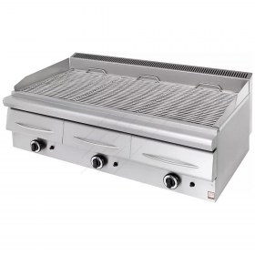 Επαγγελματικό Grill Αερίου-Νερού Τριπλό 120 x 70 εκ. GS 370 2000 PANARITIS Ελλάδος